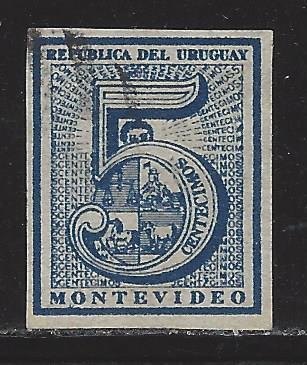 Uruguay Scott # 30f, used