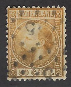 Netherlands SC#12 Used F-VF SCV$160.00...Fill a spot!