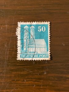 Germany SC 653a Used 50pf Cologne Cathedral (1) XF/Superb