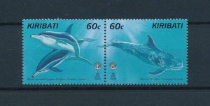 [53162] Kiribati 1998 Marine life dolphins UNESCO From set MNH