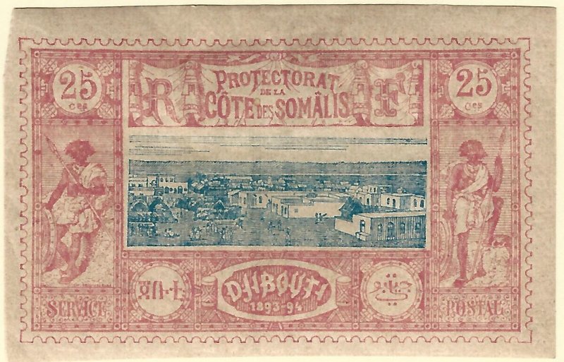 French Somali Coast(Scott #13 VF Mint hr...Buy before prices go up again!