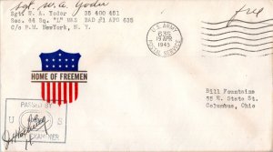 United States A.P.O.'s Soldier's Free Mail 1945 U.S. Army, Postal Service A.P...