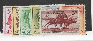 Australia Sc #326-331 top values NH VF