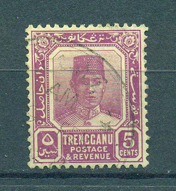 Malaya - Trengganu sc# 26 used cat value $2.00