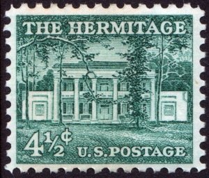 SC#1037 4½¢ The Hermitage Single (1959) MNH