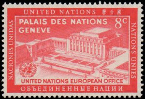 United Nations #27-28, Complete Set(2), 1954, Never Hinged