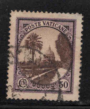 Vatican Scott 24 Used 1933 stamp