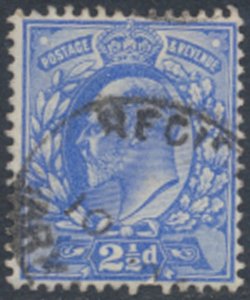 GB  SG  276   SC#  148 *  Used  Bright Blue   see details & scans