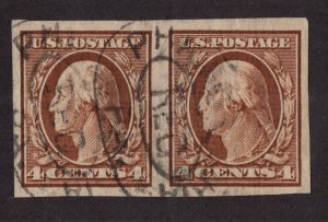 U.S. - 346 -   Pair - EXTRA FINE - Used