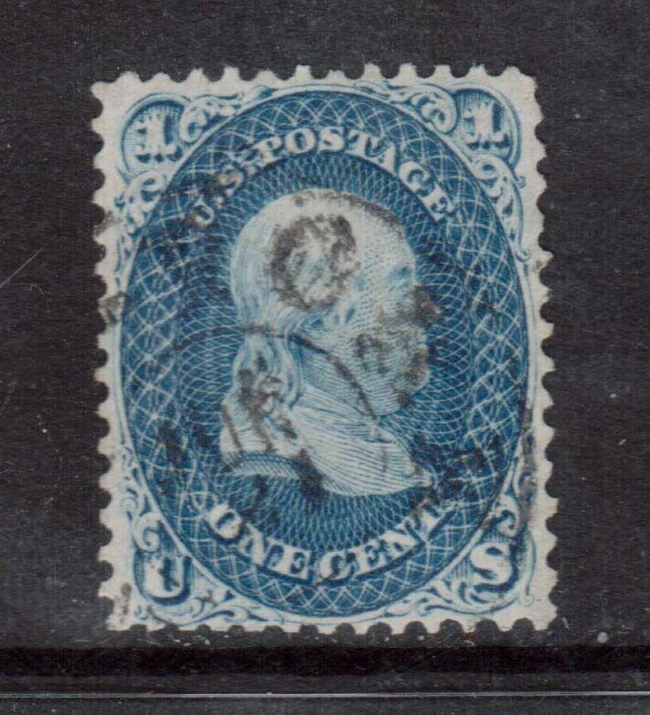 USA #63b VF Used **With Certificate**