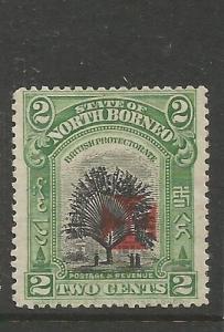 North Borneo SG 203 MOG (5cwt)