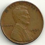1939-S - Lincoln Head Cent - Extremely Fine