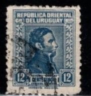 Uruguay - #481 Artigas (6 dots)  - Used