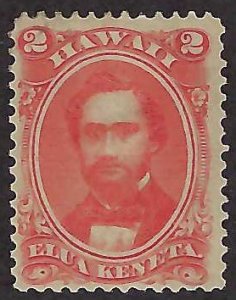 Hawaii Scott #31A Unused Hinged F-VF