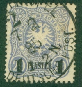 GERMANY OFFICE IN TURKEY 3 USED (RL) 3117 CV $7.50 BIN $3.00