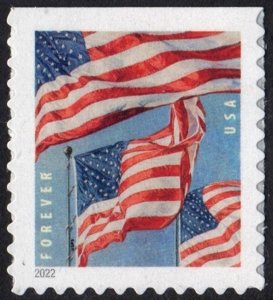 SC#5658 (Forever) U.S. Flags Booklet Single: BCA (2022) SA