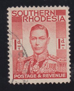 Southern Rhodesia 43 King George VI 1937