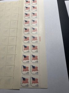 Scott 1597 Running Plate # 20 Stamps from a right sheet M NH OG ach