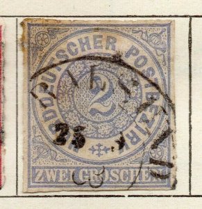 North German Confederation 1868 Early Issue Fine Used 2gr. NW-113344