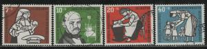 Germany Bund Scott # B350 - B353, used