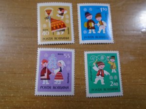 Romania  #  2138-41  MNH