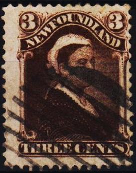 Newfoundland. 1880 3c  S.G.52 Fine Used