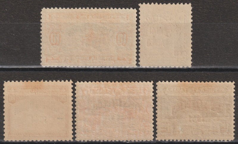 EDSROOM-16945 Panama C67-C71 MNH 1941 Complete New Constitution CV$25