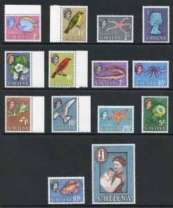 St Helena SG176/89 1961 Set of 14 Fine U/M