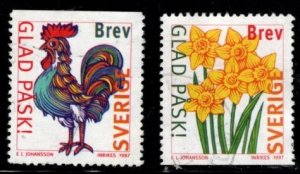 Sweden -  #2223 - 2224 Easter set/2 - Used