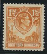 Northern Rhodesia  SG 30 SC# 30 MH - see details