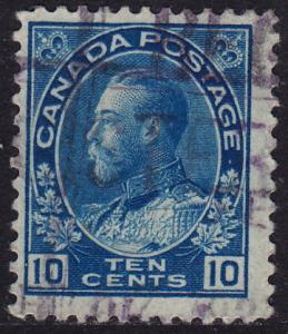 Canada - 1922 - Scott #117 - used - Admiral issue