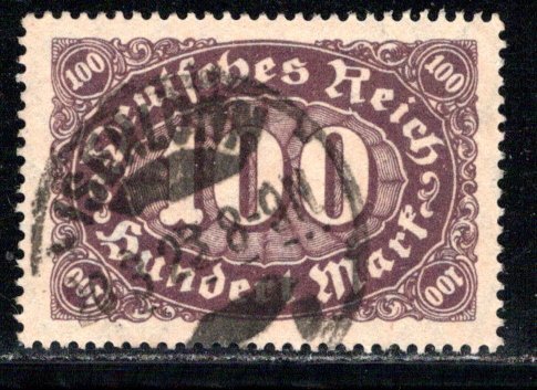 Germany Reich Scott # 156, used, Mi # 219, exp h/s