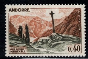 (French) Andorra Scott 165 MH* Stamp