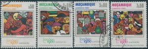 Mozambique 1980 SG811-815 London Stamp Exhibition (4) FU