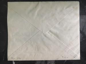 1929 French Guiana First Flight Cover FFC To New York Usa Flown By Lindbergh