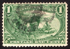 1898, US 1c, Trans-Mississippi, Used, Sc 285