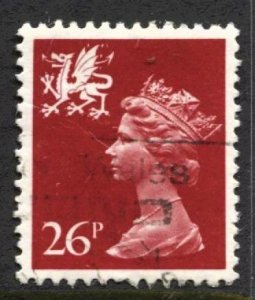 STAMP STATION PERTH Wales #WMH47 QEII Definitive Used 1971-1993