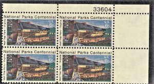 USA SC# 1452 MNH 6c 1972 PB of 4 SEE SCAN