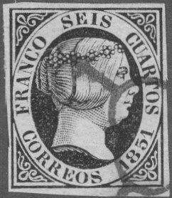 SPAIN 6 USED BIN $2.00