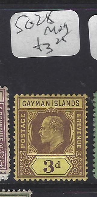 CAYMAN ISLANDS (P1111B)   KE  3 D  SG   28     MOG