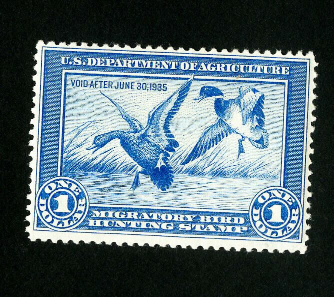 US Stamps # RW1 VF OG NH Fresh Catalog Value $750.00