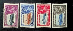 TRINIDAD & TOBAGO Sc 43-46 NH ISSUE OF 1935 - SILVER JUBILEE