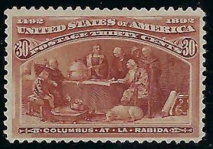 US Scott #239 Mint OG NH VF