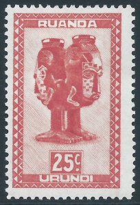 Ruanda Urundi, Sc #93, 25c MH