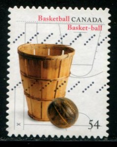 2338d Canada 54c Basketball, used