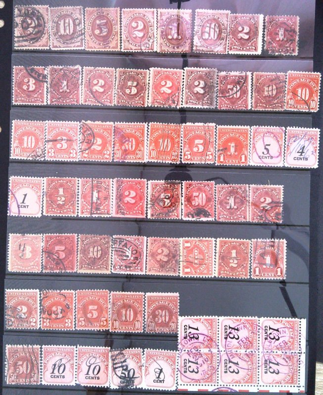 Small Collection Postage Due Lot