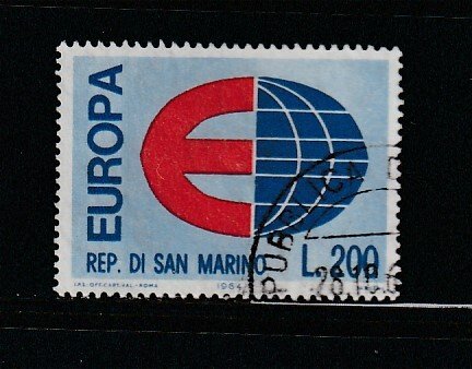 San Marino 606 Set U Europa (B)