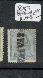 CUBA SC 51  HAVANA STRAIGHT LINE CANCEL  VFU       PP1019H