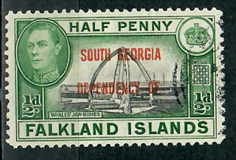 Falkland Islands #3L1 used single