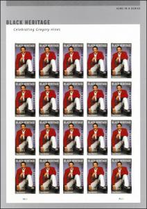 US 5349 Black Heritage Gregory Hines forever sheet (20 stamps) MNH 2019 